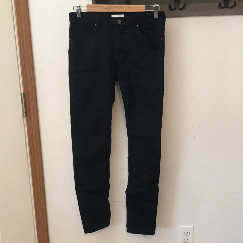 H&M skinny jeans dark blue size 10